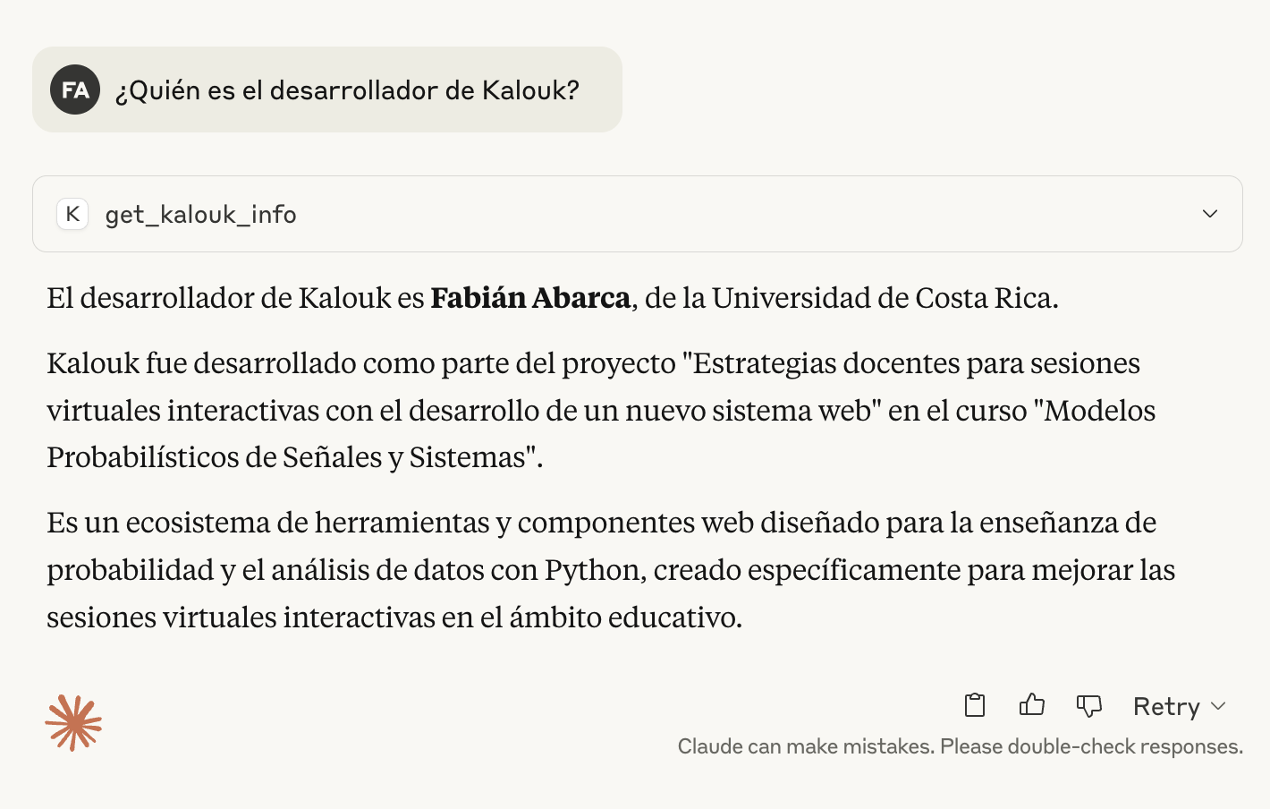 Imagen de ejemplo de uso de Kalouk